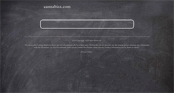 Desktop Screenshot of cannabisx.com