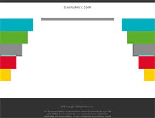 Tablet Screenshot of cannabisx.com